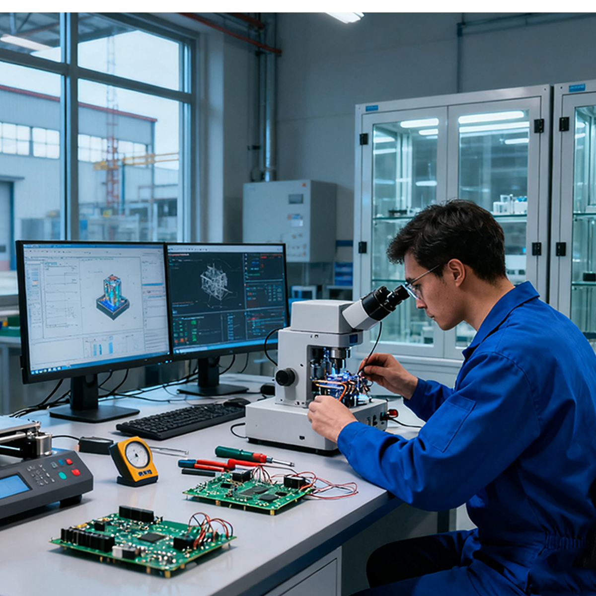 Factory capabilities for AI robot manufacturing