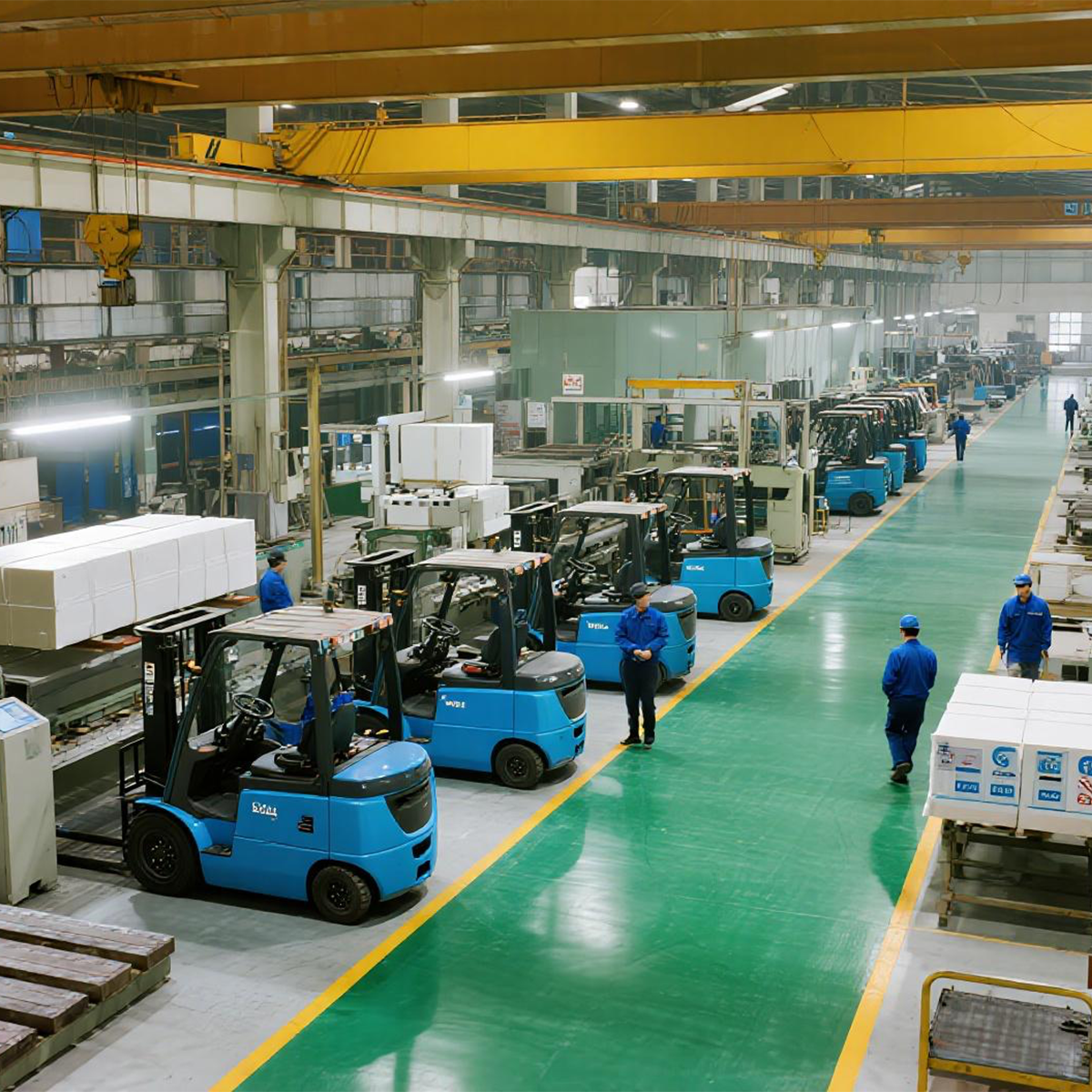 Automated production line for smart electronics