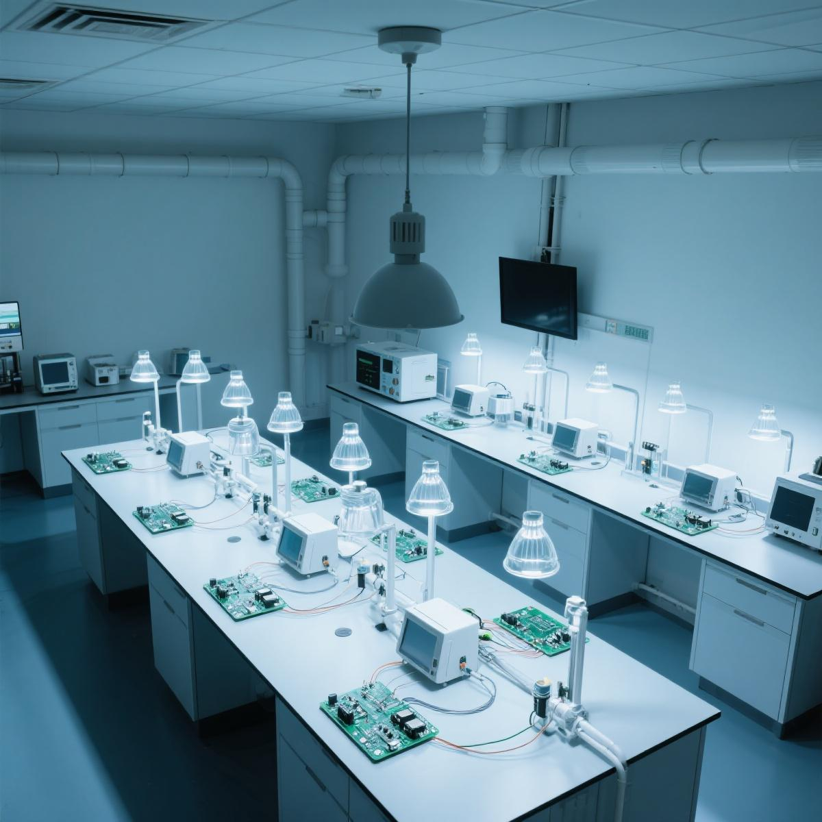 ODM engineering lab for AI educational robot development
